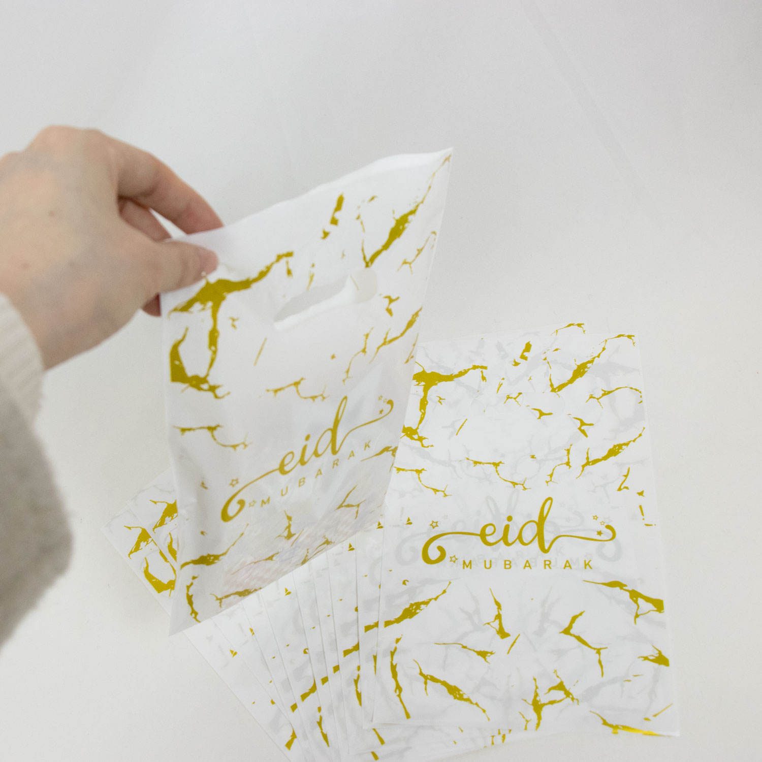 Gold & White Eid Goody Bags