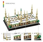 Masjid an Nabawi Model Islamic Building Brick blocks 594 pieces Prophets Mosque