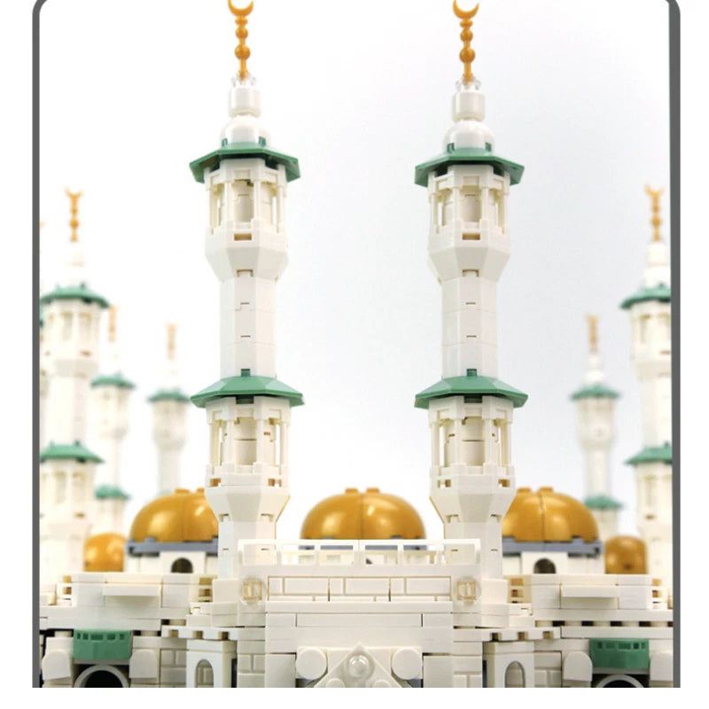 Kaaba Bricks Islamic Toy 2291 pcs DIY Building Set Kids Puzzle Building Block